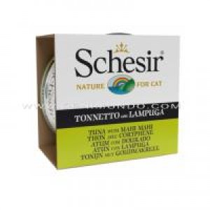 Schesir Gato Atum c/ Dourado lata 85gr